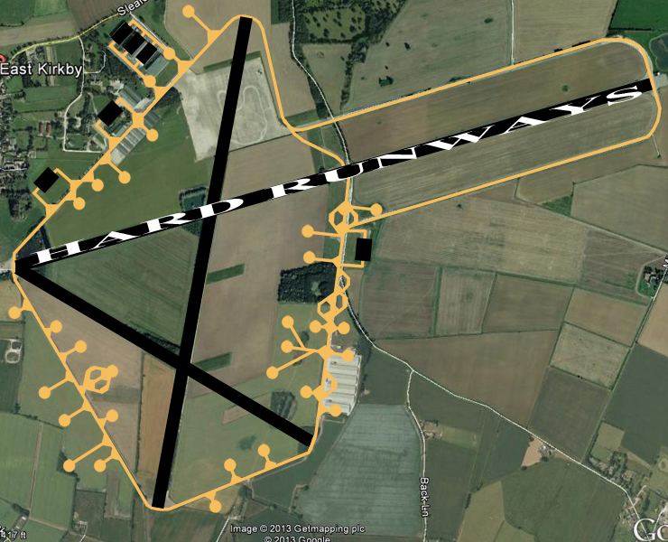 RAF East Kirkby Airfield